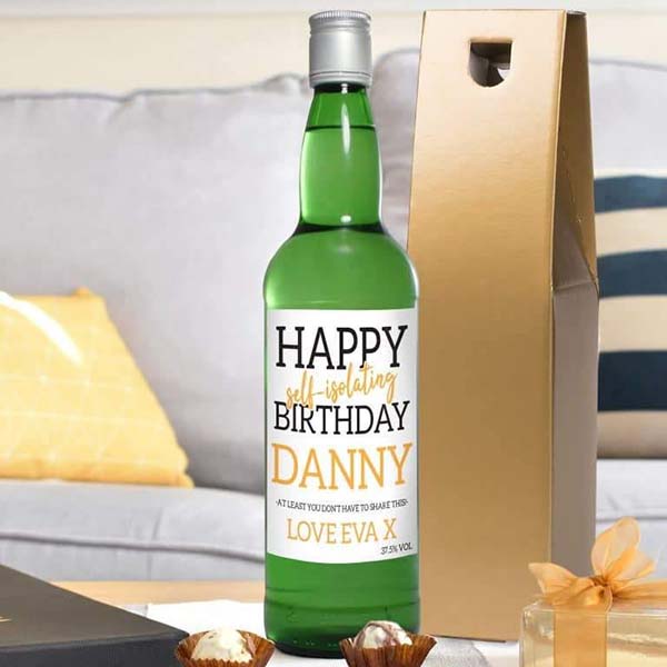 Happy ‘Self Isolating’ Birthday Gin